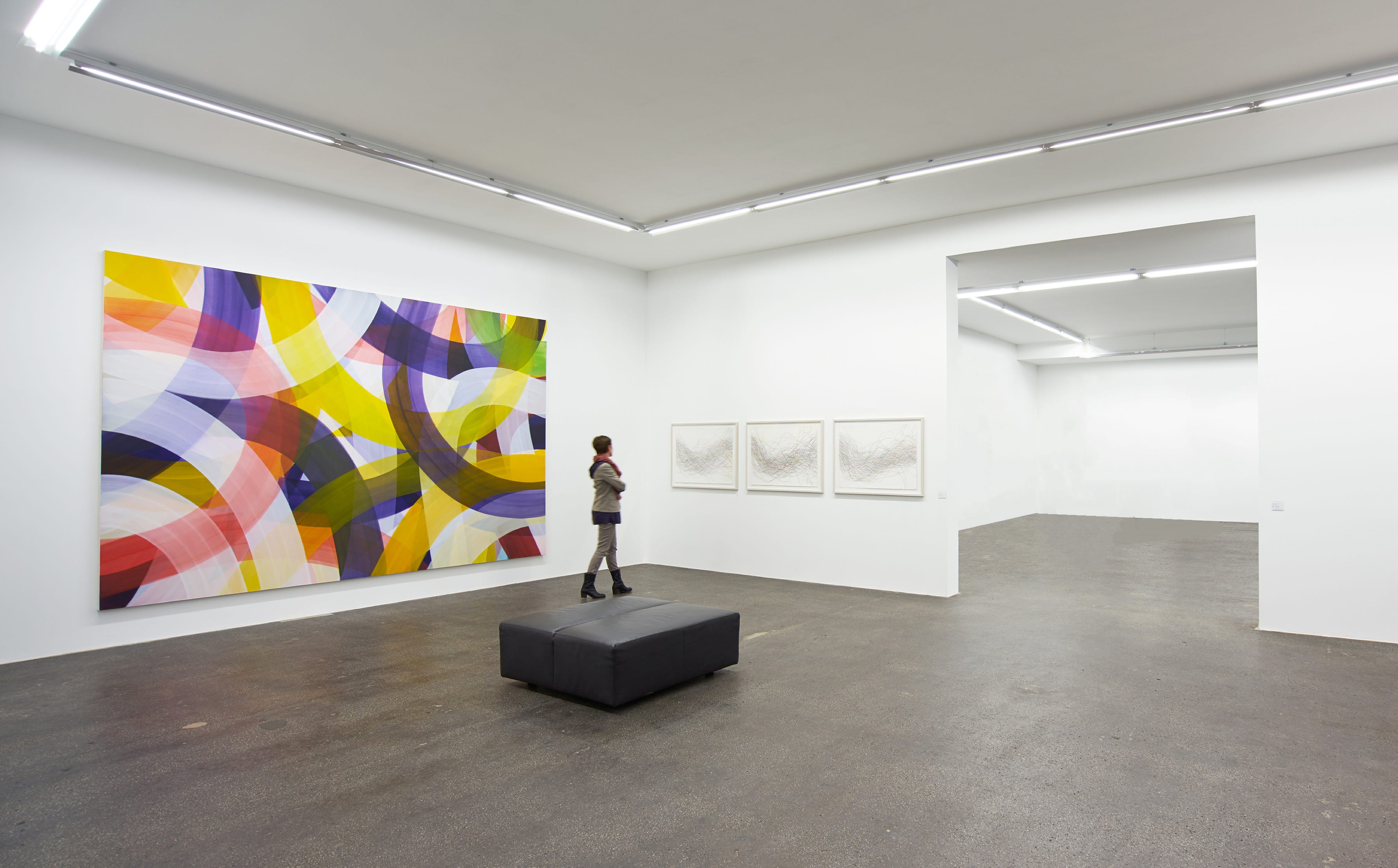 Susanne Ackermann Galerie von Braunbehrens Stuttgart Malerei Zeichnung